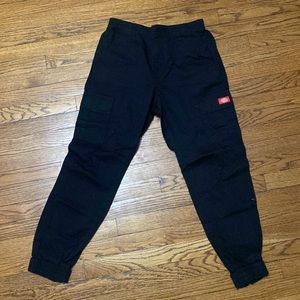 Dickies black cargo joggers